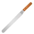 Stainless steel icing spatula with wooden handle for baking and cake decorating tools. - 12-Inch Offset Spatulas