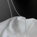 S925 Sterling Silver Sparkling Star Clavicle Chain Minimalist Simple Chain Variant Jewelry - 50+5cm / 925 Silver / Chain thickness 1.5mm