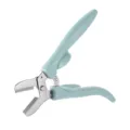 Multifunctional chestnut opener kitchen tool, durable stainless steel nutcracker sheller. - Green