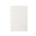 A7 recharge de papier a feuilles mobiles 6 trous pages de carnet vierge pour journal - Recharges vierges A7