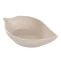 Wheat straw leaf-shaped dipping sauce dish, cute small seasoning bowl for kitchen and table. - Leaf Shape / Nordic Beige
