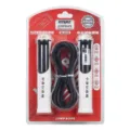 Corda per saltare elettronica con contatore per allenamento scolastico, fitness. - Confezione blister nero