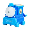 Blauer Zug Handspitzer mit Legierungsmesser, kreativer Schreibwaren-Geschenkartikel für Schüler. - YooHoo Lokomotive Blau