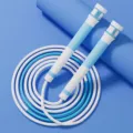 Kinder Speed Seilspringen verhedderungsfrei verstellbar Sport Fitness fuer Schueler Training - Blau