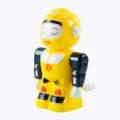 Kreativer roboterfoermiger bleistiftspitzer manueller schueler schreibwaren artikel design - Gelber Roboter