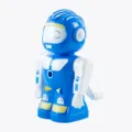Blauer Roboter Handspitzer süß kreative Schreibwaren Schüler Schreibtisch Zubehör Kurbel Variante - Blauer Roboter