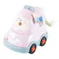 Süßer rosafarbener Auto Handspitzer, kreatives Cartoon Schreibwaren Geschenk für Kinder. - Rosa kleines Polizeiauto für Mädchen