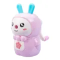 Simpatico temperamatite manuale rosa a forma di cartone animato con orecchie da coniglio per scuola. - Coniglietto Rosa