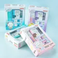 Set cancelleria per studenti 17 pezzi scatola regalo con matita gomma e temperamatite - Colori misti standard (distribuzione equa)