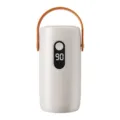 Portable mini clothes dryer smart quick-drying compact foldable baby garment dry machine - EU Plug / White