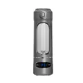 Tragbarer elektrischer Entsafter Becher, kabelloser Smoothie Mixer, grau mit Display. - LCD-Modell Grau (AJ-02)