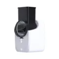Electric multi-functional vegetable cutter, white home kitchen rotary grater and slicer. - White (Rechargeable Model)