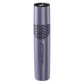 Purple portable high-speed handheld mini fan with digital display and silent cooling design. - Color Box / Purple