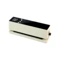 Mini wireless vacuum sealer for food storage, portable rechargeable plastic packaging machine. - Beige