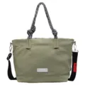 Casual large capacity tote bag stylish shoulder handbag lightweight crossbody bag for women - Green