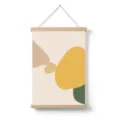 Nordic abstract geometric hanging scroll painting art decor for living room bedroom - 5