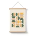 Nordic Abstract Geometric Hanging Scroll Painting Modern Wall Art For Living Room Decor - 7