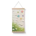 Pintura de rollo colgante con textura curativa de primavera, decoración de pared. - 10