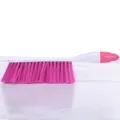 Brosse de nettoyage de lit à poils doux, brosse à poussière pour vêtements, balai multifonction - Rose rouge