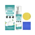 HOMONTH 150ml Auto Innenraum Schaumreiniger Set mit Schwamm und Mikrofasertuch zur Tiefenreinigung. - 150ml Reinigungsset