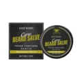 Bálsamo para barba de sándalo para hombres, crema hidratante y nutritiva de cuidado 50g - Madera