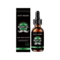 East Moon 30ml cedar wood scented beard oil with dropper for daily care and smoothing. - 30ml