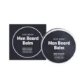 EAST MOON Men Beard Balm 60g moisturizing beard care cream in box and tin container main view - 60.00g