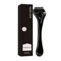 Outil de rouleau de microneedles pour soins de la peau du visage pour hommes, design noir. - 1 Pièce