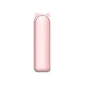 Ventilador de mano portátil plegable mini linda oreja de gato USB recargable nuevo - Rosa