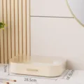 Einzelne Schublade Kosmetik Aufbewahrungsbox milchig weißer Desktop Make-up Organizer - Einzelne Schublade (Cremeweiß)