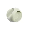 Tirador de puerta adhesivo de plástico verde claro para cajones, ventanas, muebles. - 6.5cm Grande / Verde