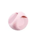 Tirador de puerta autoadhesivo de plástico rosa, pomo ideal para cajones y armarios. - 6.5cm Grande / Rosa