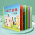 Peutering Stille Boek Montessori Druk Boek Educatief Speelgoed voor Vroege Leren Cijfers - Cijferherkenning