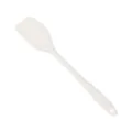 Spatola in silicone bianco, utensile da forno senza giunture per crema e marmellata. - Bianco avorio