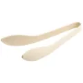Pinza da cucina in silicone resistente al calore con forma di foglia crema bianco - Bianco