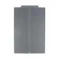 Tappetino scolapiatti in silicone grigio per cucina, stuoia flessibile resistente al calore. - Taglia S / Grigio