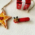 Noël mignon renne pince à cheveux rouge bec de canard barrette pour fête accessoires - Bonhomme en pain d'épices