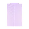 Tappetino scolapiatti in silicone per cucina piano lavoro con scanalature e foro viola - Taglia S / Viola chiaro