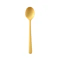 Cuillère en silicone de qualité alimentaire pièce unique jaune vaisselle cuisine portable - Cuillère / Jaune