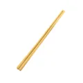 Silicone chopsticks set, light yellow variant, kitchen dining tool, easy to clean, durable. - Chopsticks / Yellow