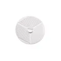 White silicone pot lid insulation mat heat resistant kitchen anti scald pad circular - S