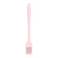 Pennello da cucina in silicone rosa per dolci, utile utensile da forno con foro SKU - Pennello da cucina piccolo / Rosa Macaron