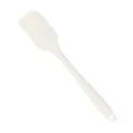 Spatola da cucina in silicone bianco, utensile da forno per crema e impasti dolciari. - Spatola piccola / Bianco avorio