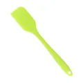 Spatola in silicone verde chiaro per cottura, utensile da cucina senza cuciture per dolci. - Spatola piccola / Verde