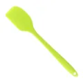 Spatola in silicone verde, raschietto flessibile per dolci, crema e impasti, utensile da cucina. - Spatola grande / Verde