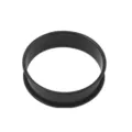 Black round tart ring mousse mold non-stick baking pan for french pastry dessert making - 10.5cm Non-Stick / Black