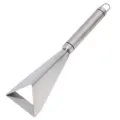 Stainless steel fruit triangular carving knife for apple garnish and fruit platter decoration. - Box Packaging