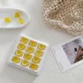 Glass lemon fruit charms for DIY earrings and hairpins jewelry making crafting supplies - Lemon Slice