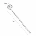 Edelstahl Spirale Schokolade Tauchgabel Kueche Obst Fondue Werkzeug 20cm lang - Spiralstil