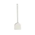 Spatola da cucina in silicone bianco, utensile antiaderente senza cuciture con foro apposito. - Spatola Cinese / Beige